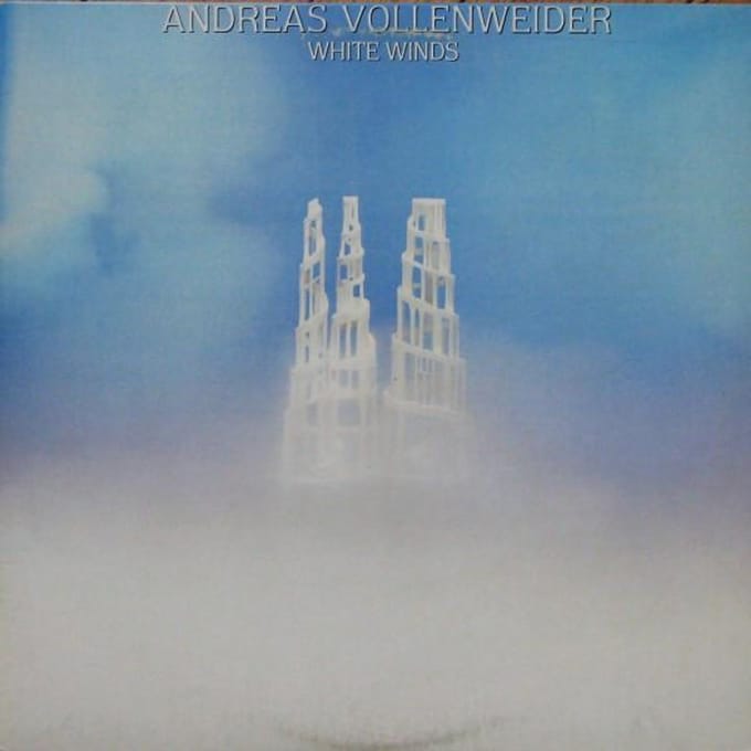LP Plaat ANDREAS VOLLENWEIDER White Winds FM39963 CBS 1984 US Dance Electronica Gebruikt gray