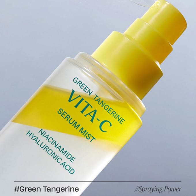 Goodal Green Tangerine Vita C Serum Mist 100ml, 1 stuk beige