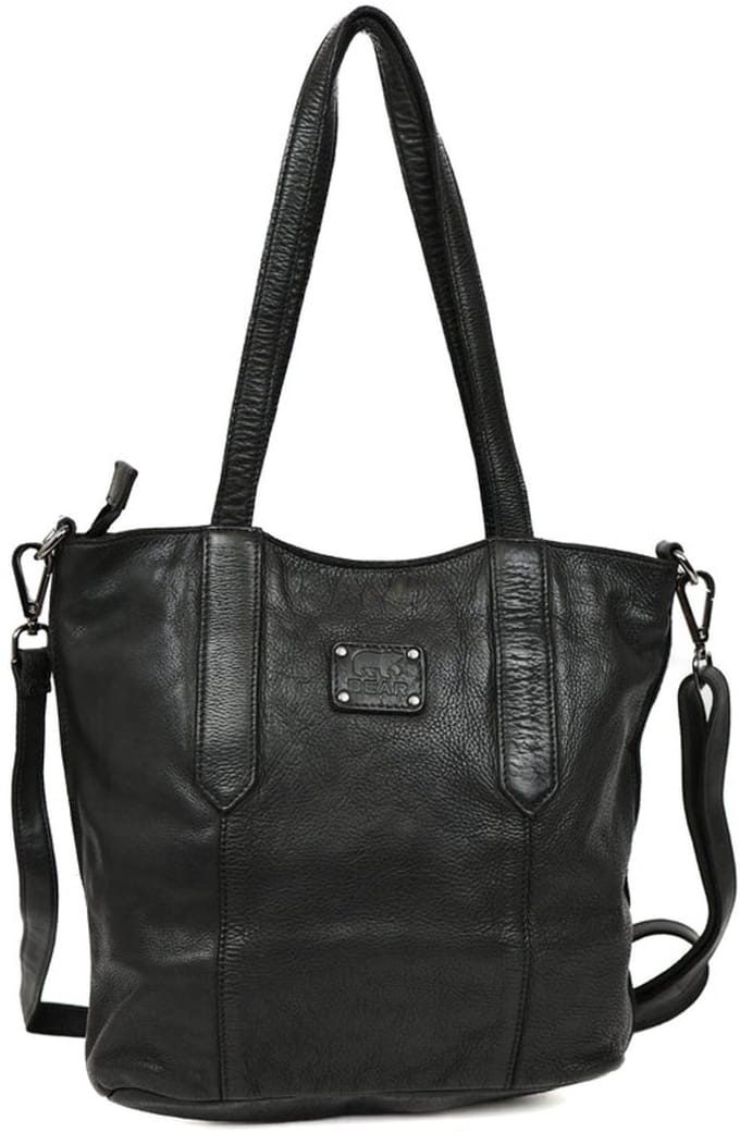 Bear Design Liz Leren Shopper - Zwart