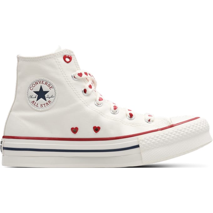 Converse Ctas Eva Lift Kindersneakers - Wit - Maat 38.5 - Canvas
