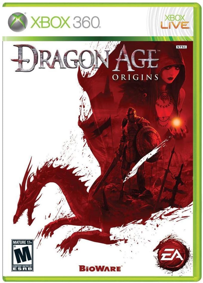 Dragon Age Origins (xbox 360 used game)