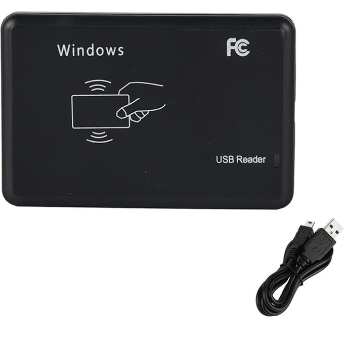 125Khz USB RFID Lezer Schrijver Contactloze Nabijheidssensor Smart ID Kaartlezer black