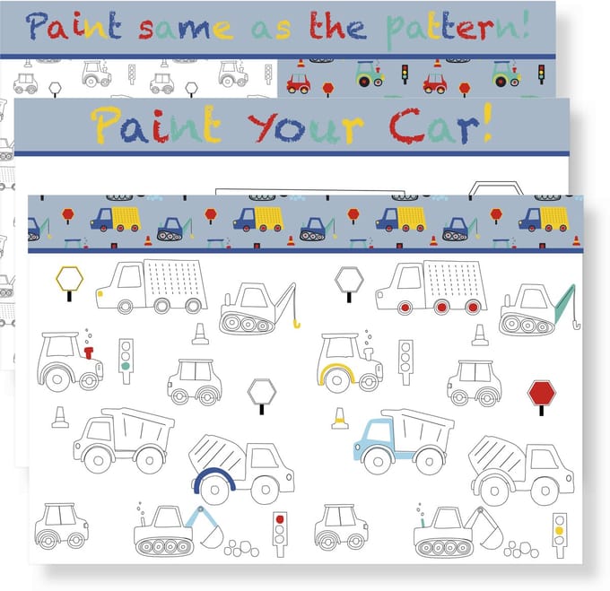 Ancor Deskplanner B'LOG PLAY ME Cars 40x30cm