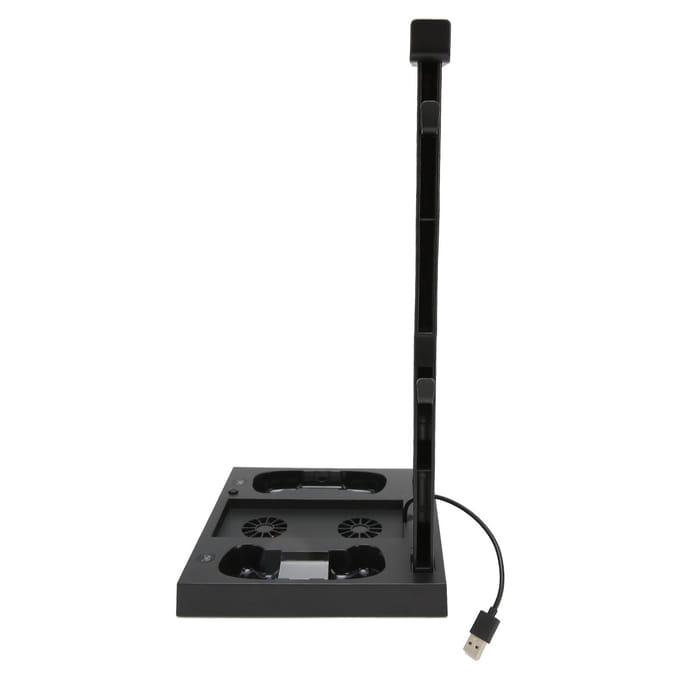 Oplaadstandaard met Koelventilator voor Xbox Series S Console en Controller 5 in 1 Verticaal Dubbel white