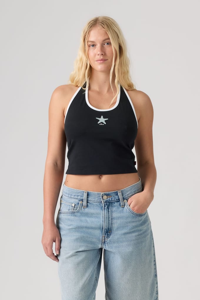 Levi's Graphic Ella Halter Top Taglia: L | Canottiere Outlet | Donna
