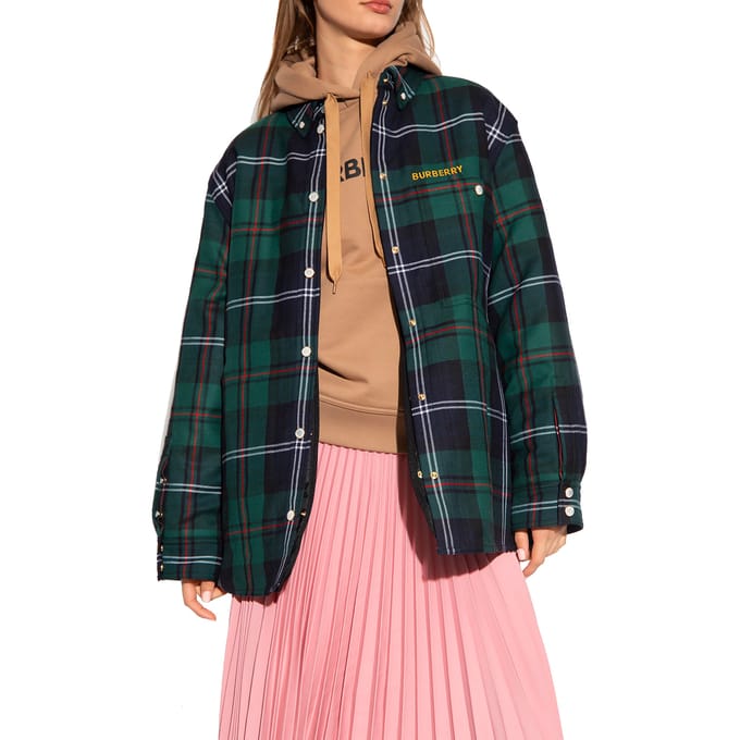 Burberry tweedelig jack