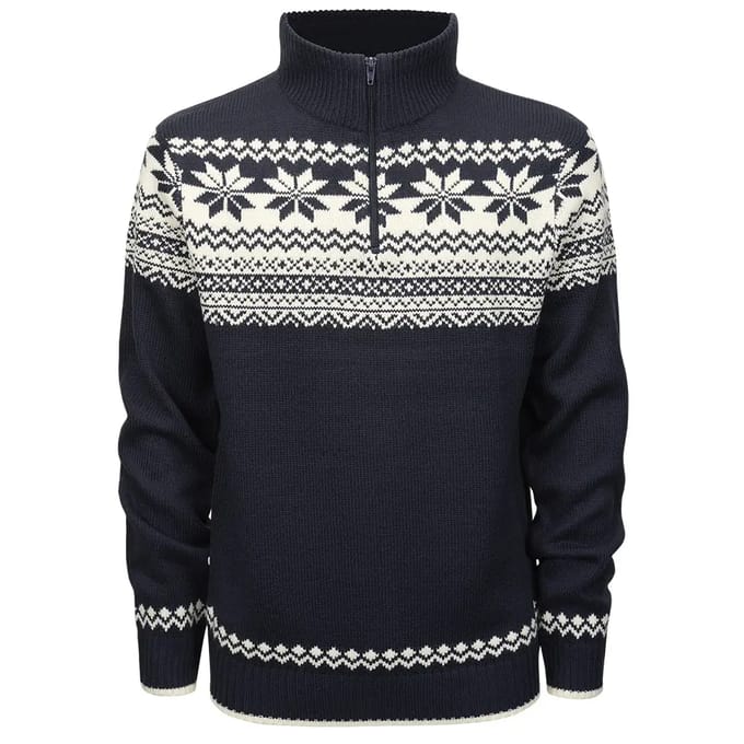 Brandit - Troyer Norweger Sweater/trui - M - Blauw