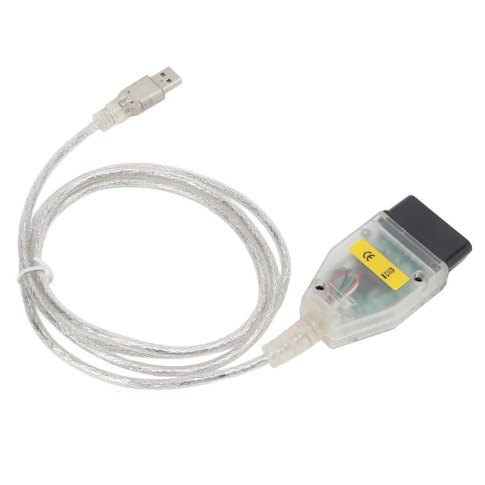 Auto MINI VCI OBD2 Diagnostische Kabel J1962 22-pins Connector SMD Chip voor TIS OEM Software gray