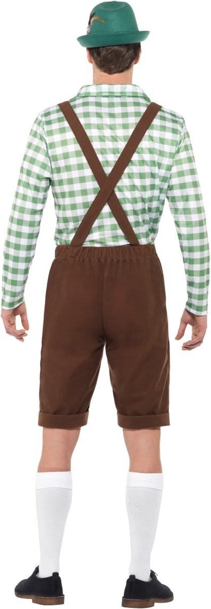 Budget bavarian kostuum heren - Maatkeuze: Maat XL