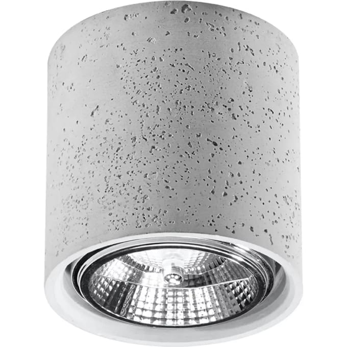 Betonnen plafondlamp Sollux Lighting Cullo