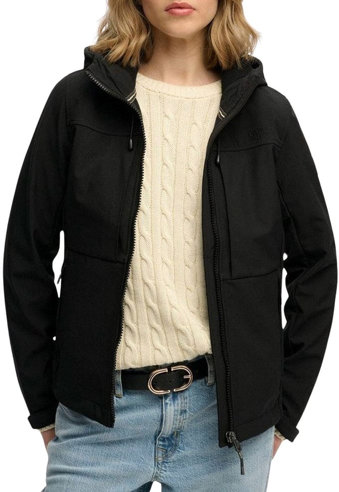 Superdry Hooded Classic Trekker Jas Dames - Maat 18