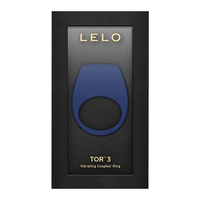 LELO TOR 3 – Vibrerende Ring – App-Gestuurd – 8 Genotsinstellingen – Base Blue