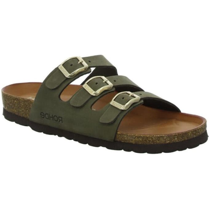Rohde Alba - dames slof - Beige - maat 37 (EU) 4.5 (UK)