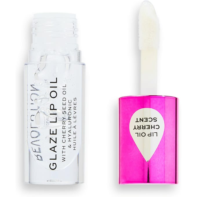 Makeup Revolution Glaze Lip Oil - Lust Clear - Lipgloss - Transparant