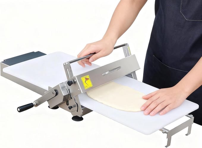 Instelbare Deegroller RVS - Opvouwbaar en Ruimtebesparend voor Pasta, Pizza en Gebak