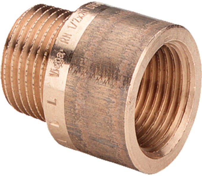 Viega Tap extension 3/4" x 20 mm gunmetal