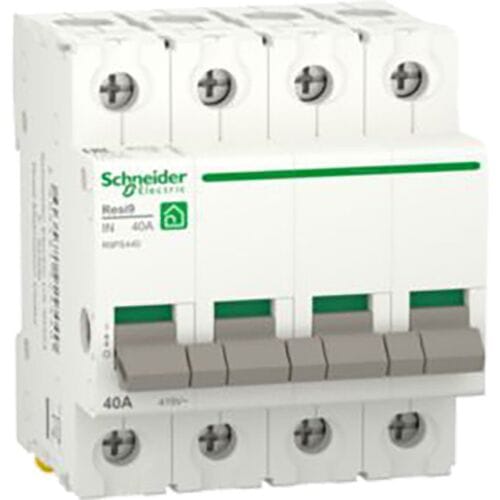Schneider- Electric Schneider Electric hoofdschakelaar Resi9 4-polig 40A