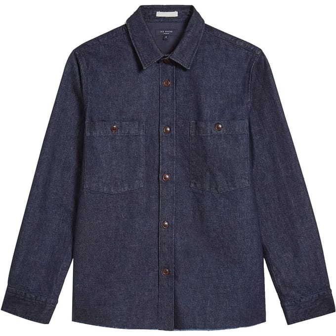 Ted Baker Enfield Heren Denim Overhemd