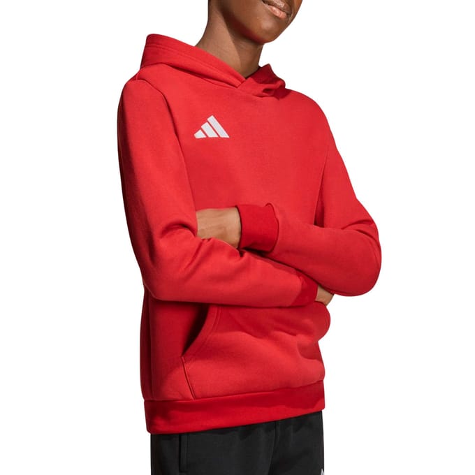 Adidas Performance Entrada26 Hoodie Kids - Kinderen - Rood