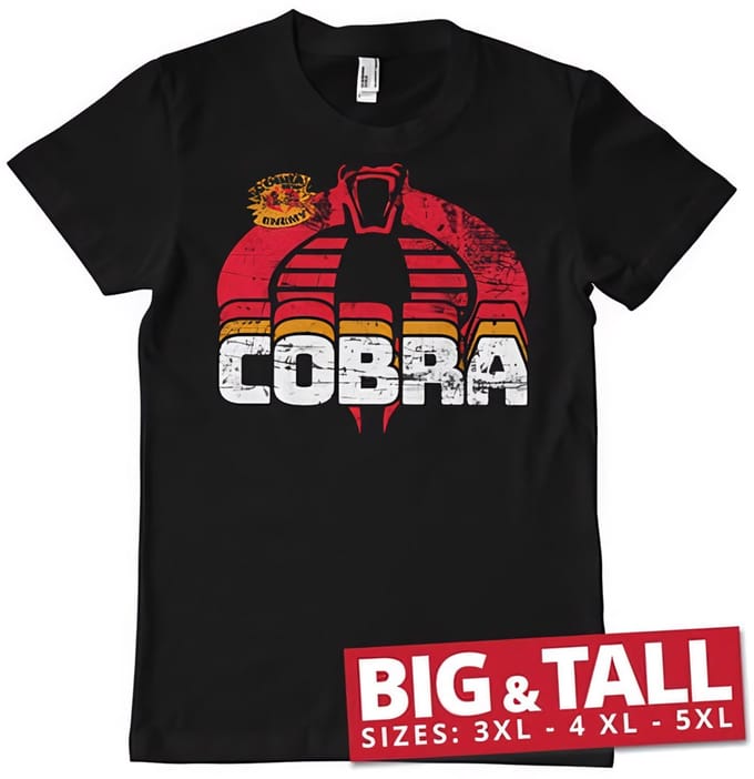 G.I. Joe Cobra Enemy Big & Tall T-shirt
