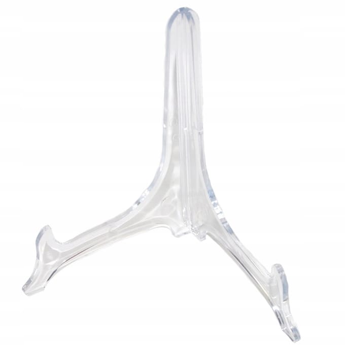 Transparante Bordenstandaard 17-24 cm - Kunststof