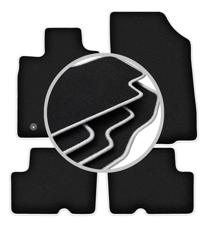 CARLUX-SILVER automatten voor: Dacia Logan stationwagen, sedan (2004-2012)