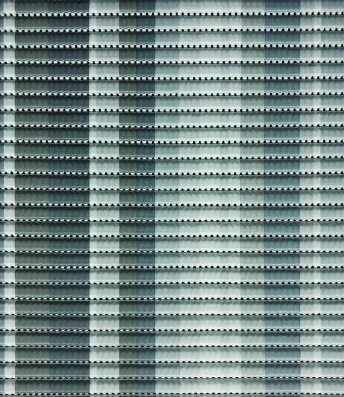 1x Friedola Universele Mat  Spectra Light Grey| 200x65cm | Badmat Badkamermat Douchemat | Blauw