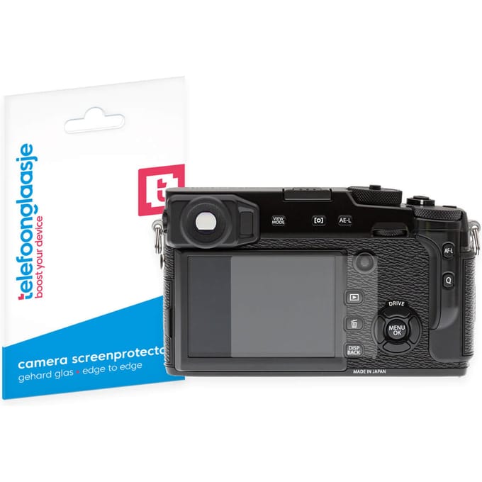 Fujifilm X-Pro2 screenprotector gehard glas