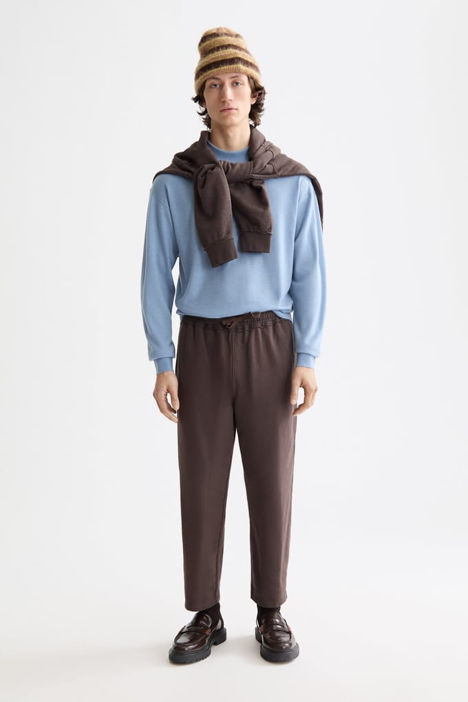 Scotch & Soda Seasonal Core - Dropped Shoulder Mock Neck Pullover Faded De Größe: M | Pullover Outlet | Herren
