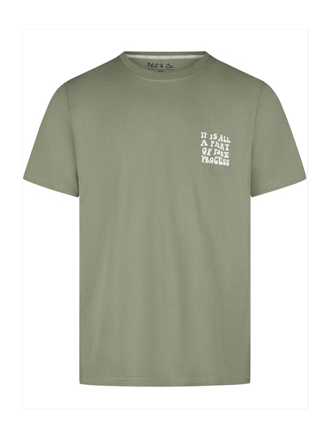 Phil & Co Heren Shortama Korte Pyjama Set Groen Proces - Maat XXL