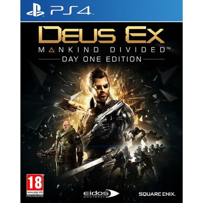 Deus Ex: Mankind Divided Day One Edition - PS4