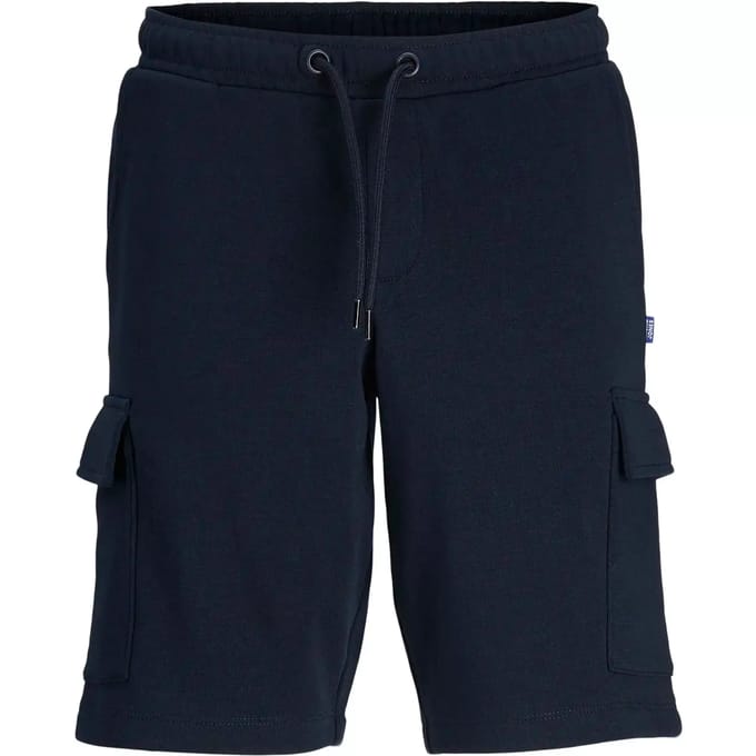 JACK&JONES JUNIOR JPSTBRADLEY SWEAT CARGO SHORTS SN JNR Jongens Broek - Navy Blazer
