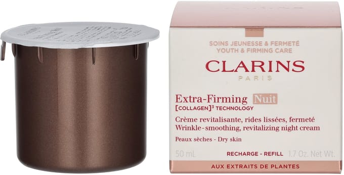 Clarins Night Cream Refill Droge Huid Clarins - Extra-firming Night Cream Refill Droge Huid  - 50 ML