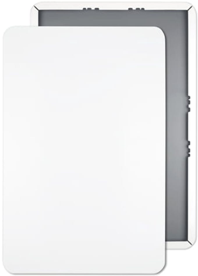 Parkeerbord 60x40 cm - blanco