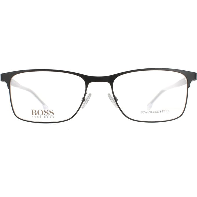 Hugo Boss Rectangle Mens Matte Black Boss 0967/It