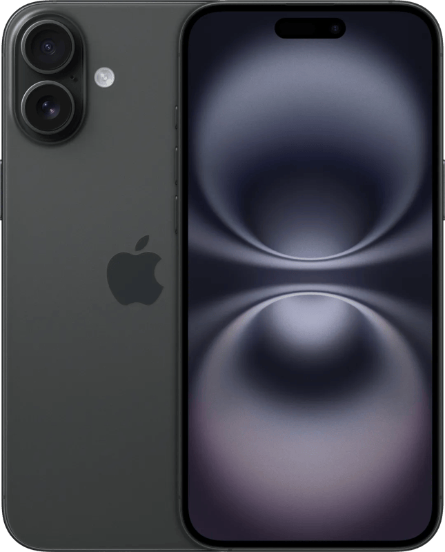Apple iPhone 16 Plus - 256GB - Zwart