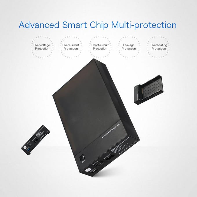 USB 3.0 2,5  3,5  SATA HDD-behuizing Draagbare SSD HDD-behuizing Ondersteuning UASP OTB One Touch Backup US-stekker US Plug