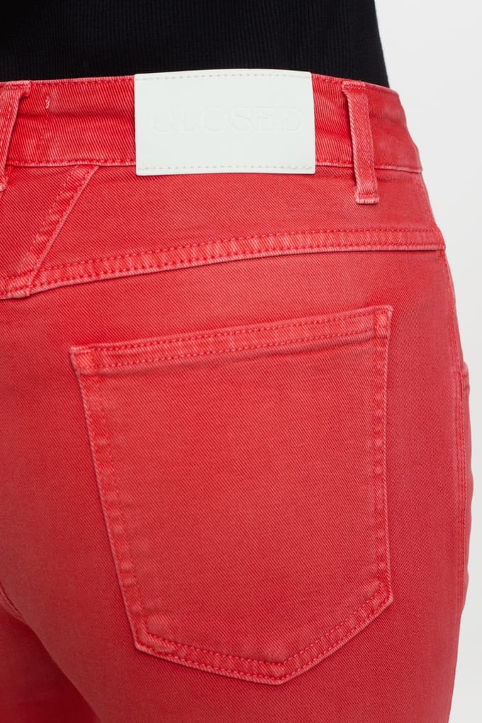 Closed Pedal Pusher Jeans Arrabbiata Taglia: W24L32 | Pantaloni Outlet | Donna