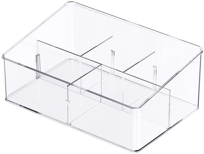 So Clever x Vacane Multifunctionele Organizer Sorteerbakje - Transparant