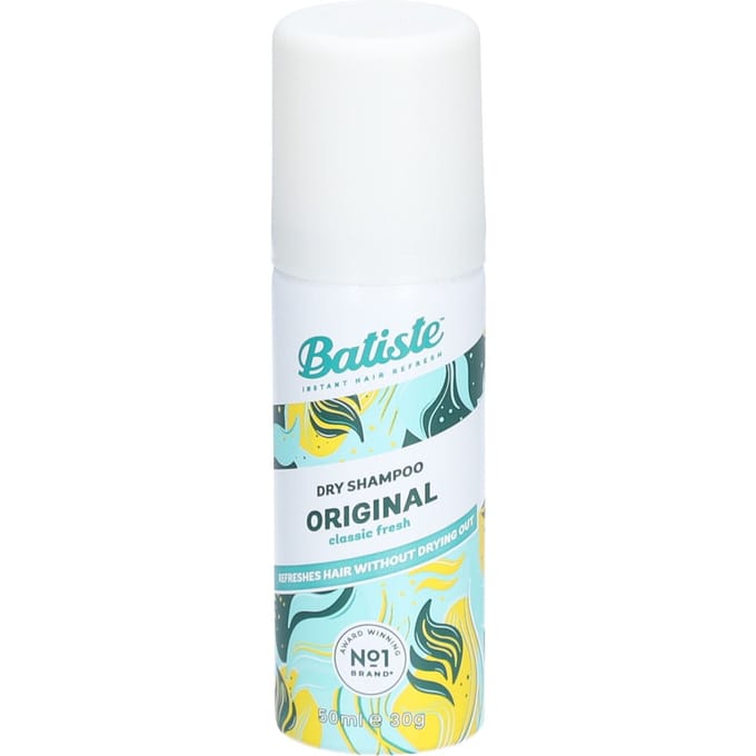 Batiste - Dry Shampoo Original With A Clean & Classic Fragrance - 50ml