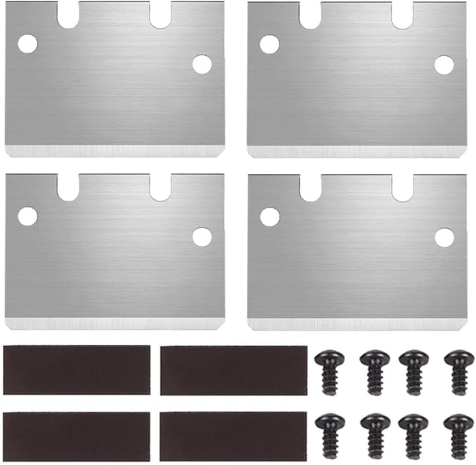 Dailygoods - 4 Stuks Reservemesjes voor Bambu Lab Scraper - 3D-printeraccessoires