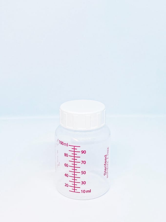 Sterifeed Herbruikbare Moedermelk Bewaarfles 100ml -  20 stuks