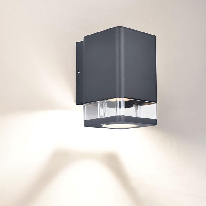 Externe Wandlamp Aluminium Buiten IP54 - 35W GU10