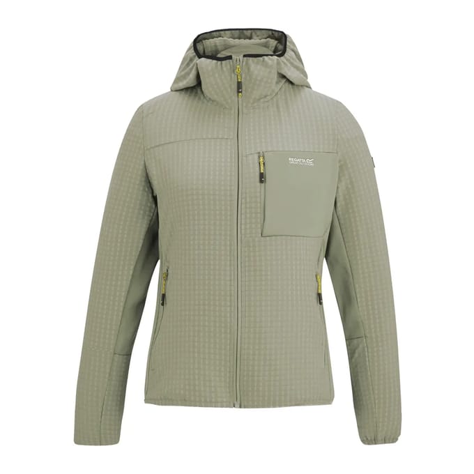 Dames Kemilia Fleece met capuchon en volledige ritssluiting