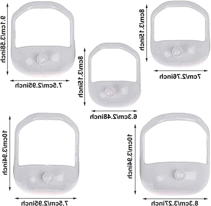 Beard shapers set voor mannen - 5 stuks schetsstencils voor baard en snor, haarverzorging en trimmen
