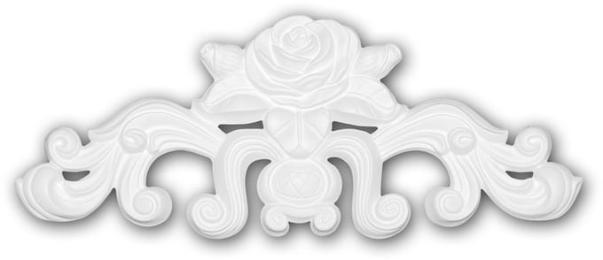 Decorative element 160040 Profhome rococo barok stijl wit