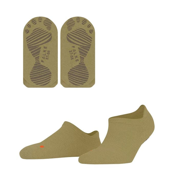 FALKE Cool Kick dames sneakersokken - olijfgroen (olive)