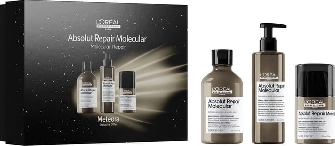 L'Oreal Professionnel Absolut Repair Molecular geschenkset - Voor beschadigd haar - Herstelt de macromoleculaire haarstructuur