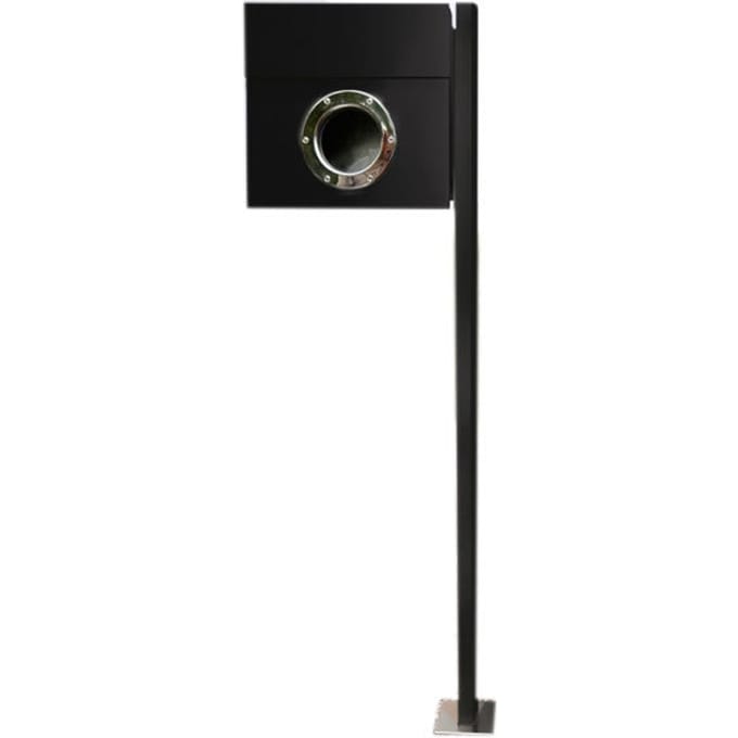Radius - Letterman staande brievenbus 1 - zwart