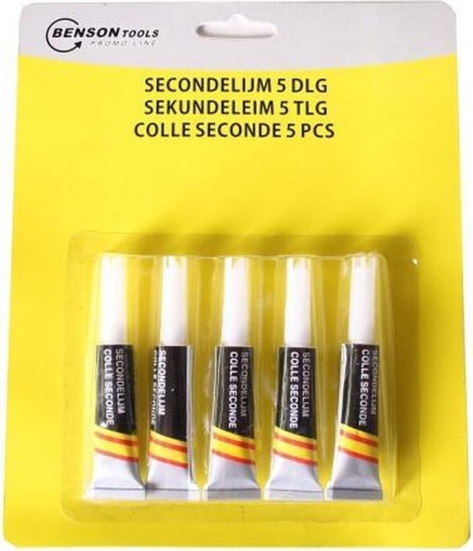 Benson Secondenlijm per 5